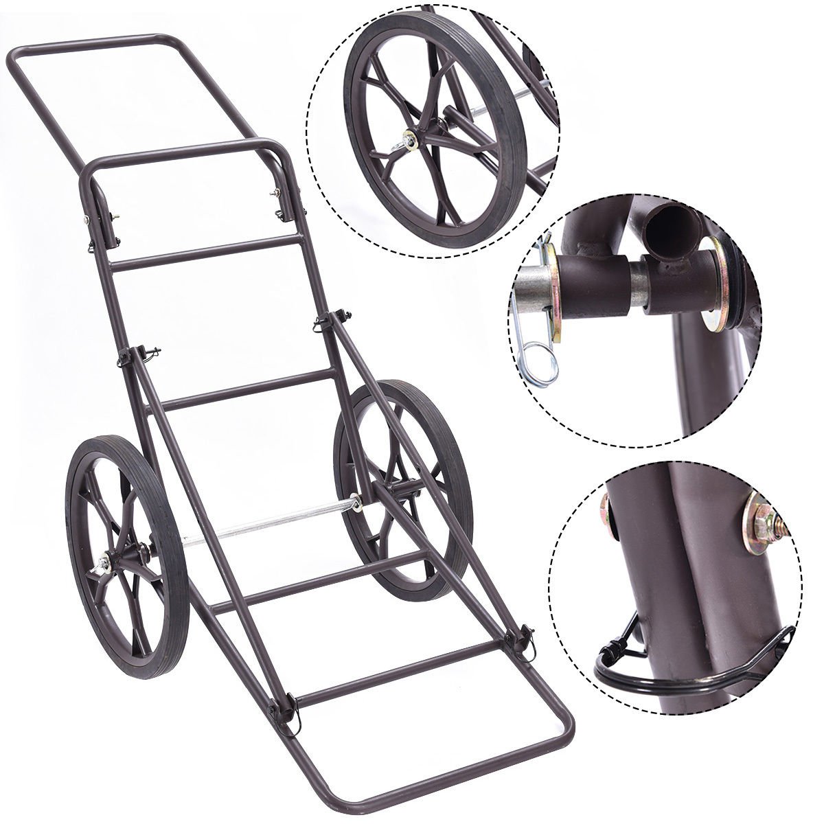 New Deer Cart 500LB Game Hauler Utility Gear Dolly Cart Hunting Accessories 2016