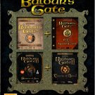 Baldurs Gate 4 in 1 Box Collection Compliation Brand New Sealed