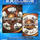 Rise of Nations Gold with THRONES & PATRIOTS Expansion Brand New Fast Shipping