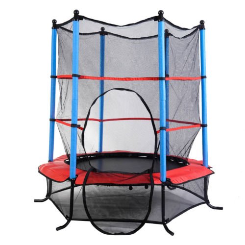 Youth Jumping Round Trampoline 55