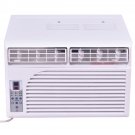 New 8K BTU White Compact 115V Window-Mounted Air Conditioner With Remote Control