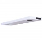 32""L Wall Mount Bluetooth Wireless or USB Speaker Shelf with Two Speakers