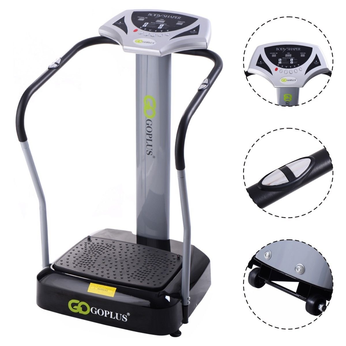 2000w Crazy Fit Whole Body Vibration Platform Exercise Machine Massage Massager 