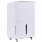 Compact 50 Pint Dehumidifier 3 Speed Fan Timer Washable Air Filter Home 8L Tank