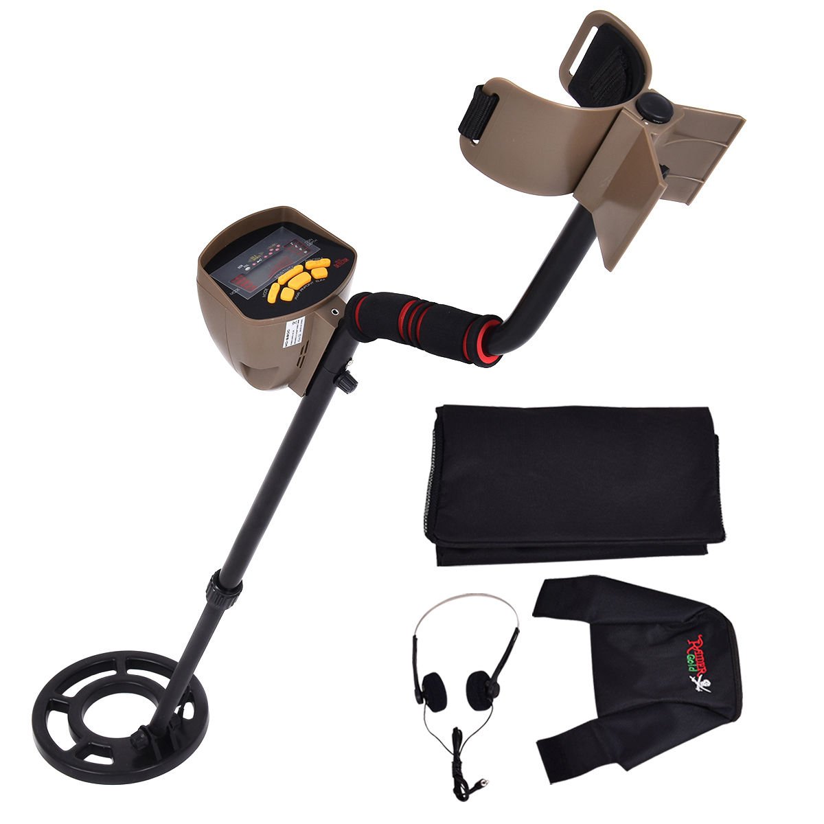 Professional Metal Detector Underground Search Gold Digger Hunter 8.3"" MD-6300