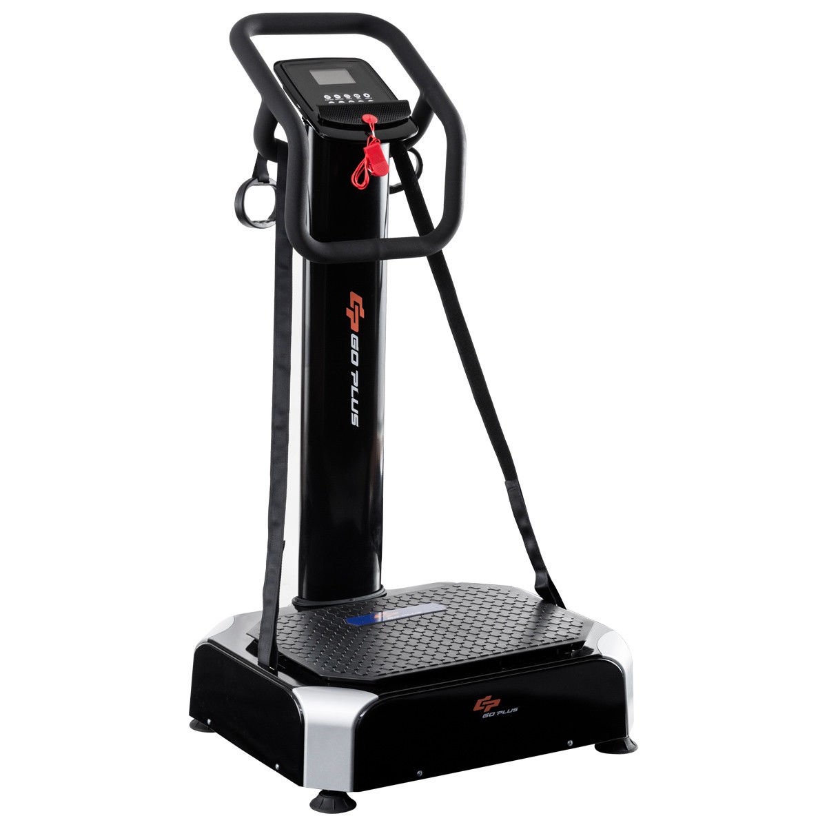 Goplus Dual Motors 4 Mode Crazy Fit Full Body Vibration Platform Fitness Machine