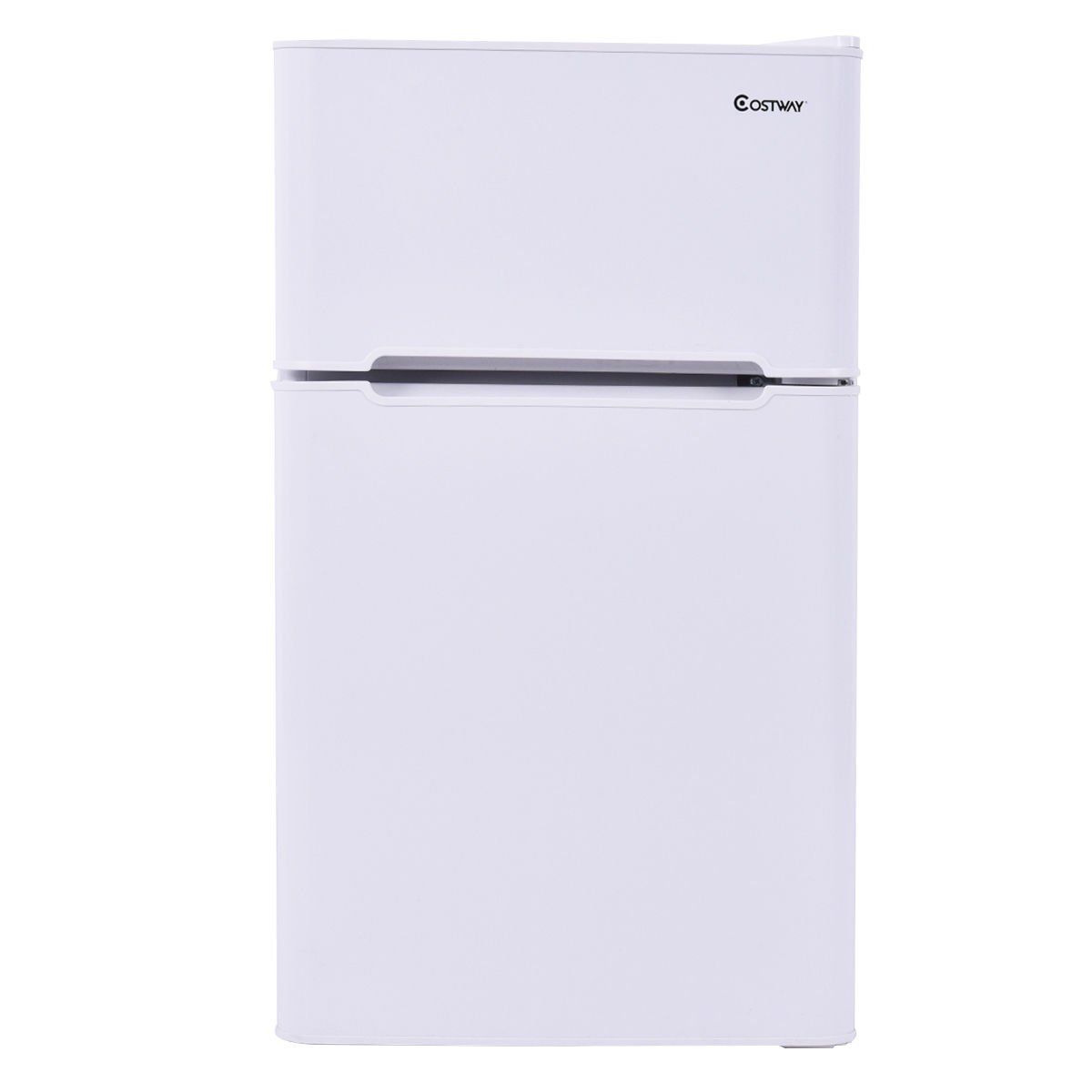 Stainless Steel Refrigerator Small Freezer Cooler Fridge Compact 3.2 cu ft. Unit