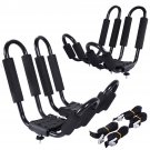 2 Pair Canoe Boat Kayak Roof Rack Car SUV Truck Top Mount Carrier J Cross Bar