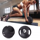Goplus Dual Grip Medicine Ball Fitness Weighted Training 14 lbs