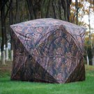 Ground Hunting Blind Portable Deer Pop Up Camo Hunter Weather Proof Mesh Window