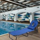 Patio Foldable Chaise Lounge Chair Bed Outdoor Beach Camping Recliner Pool Yard
