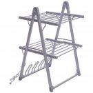 Foldable Multifunction Electric Clothes Towels Shoes Drying Rack Dehumidifies