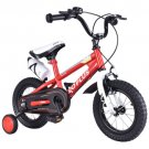 16"" Freestyle Kids Bike Bicycle Children Boys & Girls Gift w Training Wheels Red