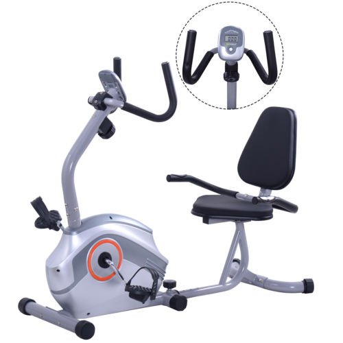 Recumbent Exercise Bike Stationary Bicycle Cardio Workout Fitness Home Gym New