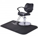 Hydraulic Barber Chair Salon Beauty Shampoo Hair Styling w Rectangle Floor Mat