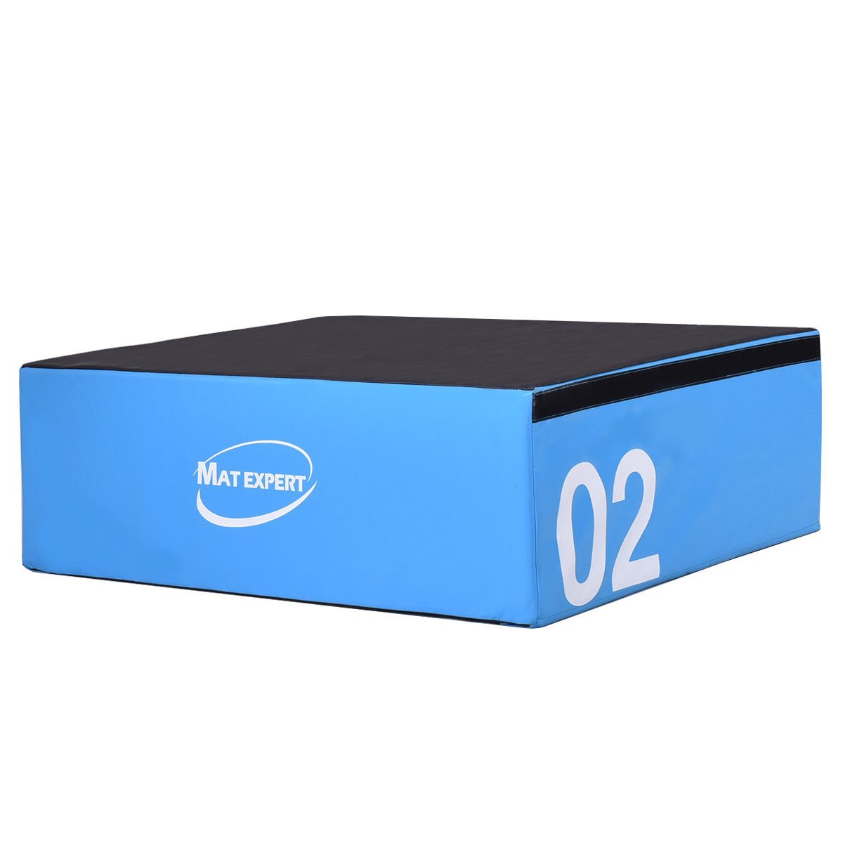 Goplus PVC Soft Foam Jumping Box Plyometric Exercise Fitness Safe 12""