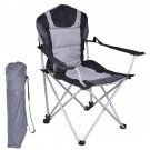 Portable Fishing Camping Chair Seat Cup Holder Beach Picnic Outdoor Folding Bag