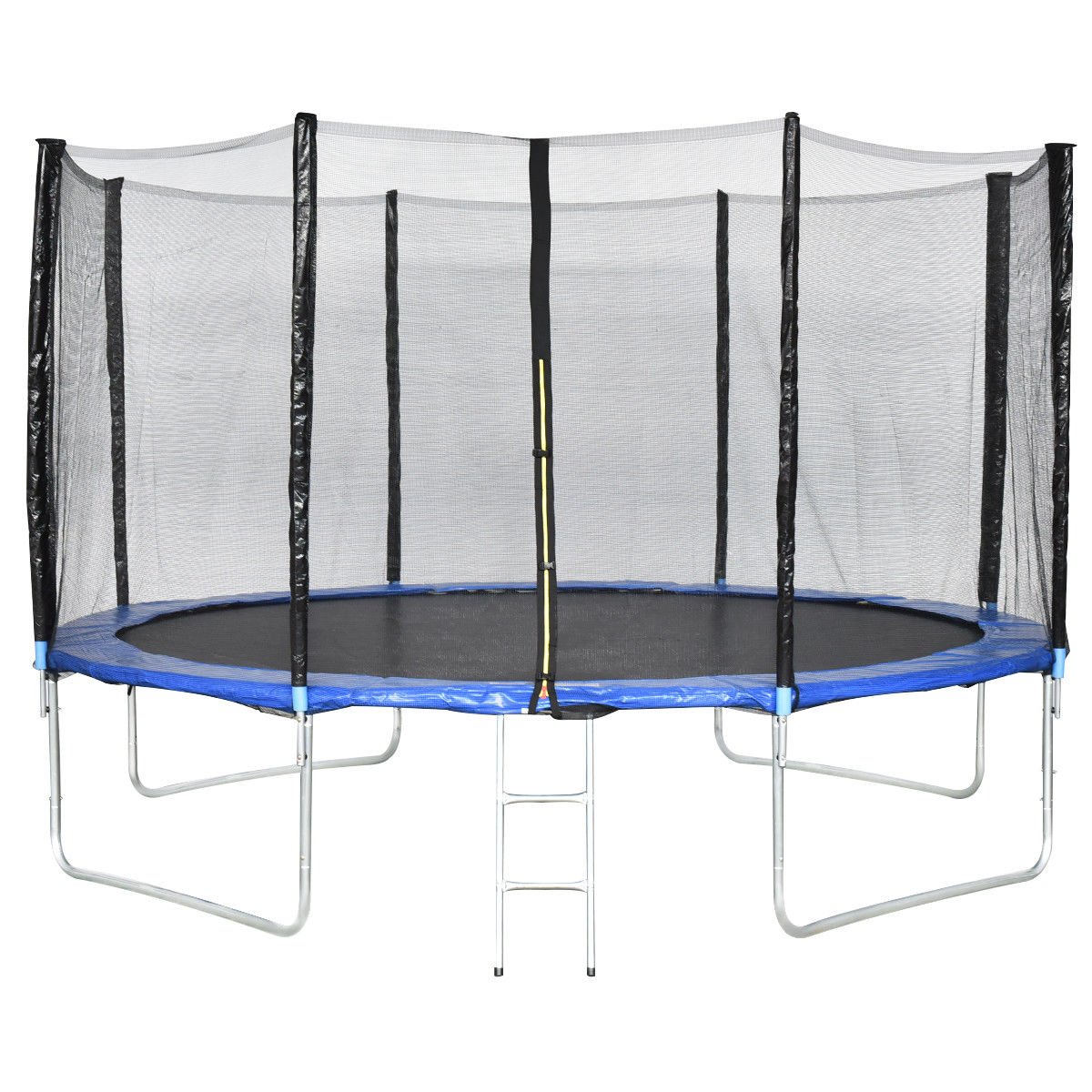 13 FT Trampoline Combo Bounce Jump Safety Enclosure Net W/Spring Pad Ladder