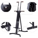 Folding Vertical Climber Stepper Climbing Cardio Exercise Adjustable Height