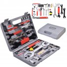 44 PC Multi-Function Bike Bicycle Home Mechanic Tool Repair Kit Set Box Cycling