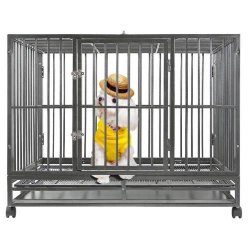 BestPet New Hammigrid 48"" Heavy Duty Dog Pet Cat Bird Crate Cage Kennel HH
