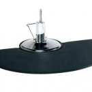 Semi Circle 5'x3' 5/8"" Thick Barber Salon Anti Fatigue Floor Mat Beauty Supplier