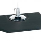Black 5'x4' 1/2"" Thick Barber Salon Anti Fatigue Floor Mat Beauty Supplier