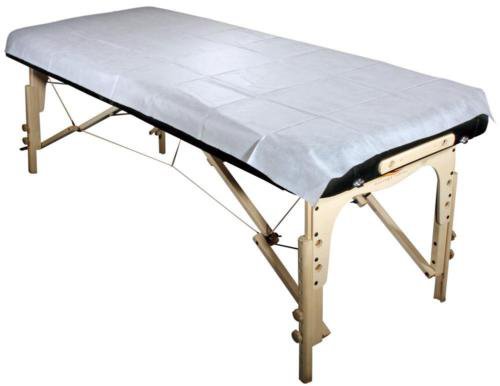 Poly-Backing Disposable Table Sheet (Pack of 10) for Massage Table CTAS01