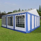 20'X20' Wedding Tent Shelter Heavy Duty Outdoor Party Canopy Carport Blue
