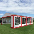 16 2/5'X26' Tent Shelter Heavy Duty Outdoor Party Wedding Canopy Carport Red NEW