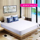 9"" inch Independently Encased Coil Bed Pocket Spring Foam Mattress Queen White