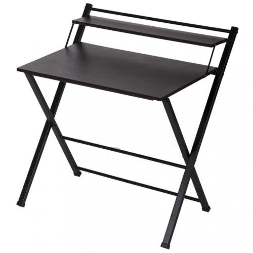 Computer Desk Wood Top Writing Desk Home Office Furniture Table Workstation