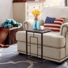21.7"" Wood Coffee Tray Side Sofa End Table Couch Stand TV Lap Antique Finish