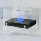 Tabletop Fireplace Portable Ventless Firepit Bio Ethanol Black