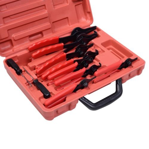 11pc SNAP RING PLIERS Set Mechanics Circlips Auto Tool Internal External Pliers