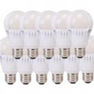 12 Pack 60W Equivalent SlimStyle Soft White 5000K LED Light Bulb G1250