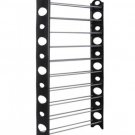 10 Tier Shoe Rack 50 Pair Wall Bench Shelf Closet Organizer Storage Stand 510