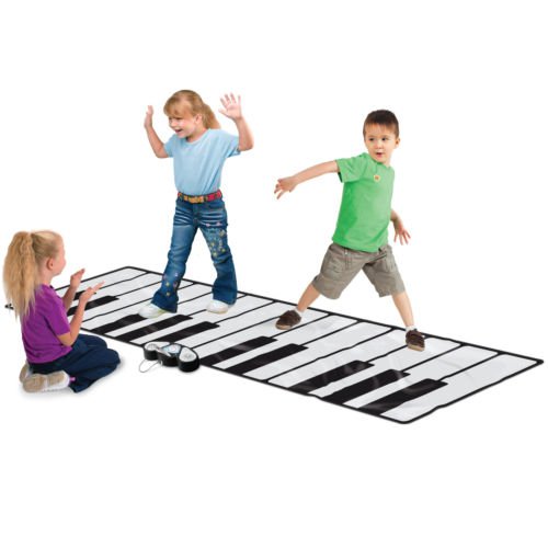 100"" Gigantic Musical Electronic Keyboard Piano Playmat W/ Amplifier MP3 Plug In