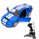 1/14 Ford Mustang Shelby GT500 Radio Remote Control RC Model Car Blue New