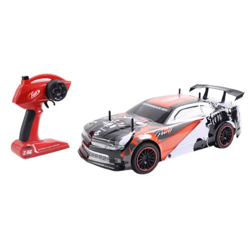 Goplus 1/10 Scale 2.4G 4CH Super High Speed Racing RC Remote Control Car Gift