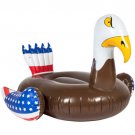 Inflatable Giant Patriotic American Bald Eagle Bird Party Pool Float Raft