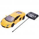 1:14 Lamborghini Aventador LP700-4 Radio Remote Control RC Car Yellow New