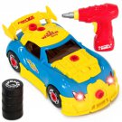 Kids 30-Piece Assembly Take-A-Part Toy Racing Car Lights, Sound, Pieces, Drill