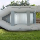New 1.2mm PVC 10.5' Inflatable Boat Tender Raft Dinghy With Floor Gray