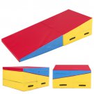 71"" x 30"" x 14"" Folding Gymnastics Incline Mat Cheese Wedge Skill Tumbling Mat