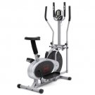 Elliptical Bike 2 IN 1 Cross Trainer Exercise Fitness Machine Upgraded Model