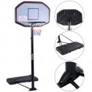 Goplus 10FT 43'' Backboard In/Outdoor Adjustable Height Basketball Hoop System