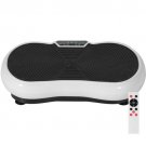 Full Body Vibration Platform W/ Remote Control Fitness Exercise Machine- White