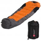 Mummy Sleeping Bag 5F/-15C Camping Hiking With Carrying Case Brand New