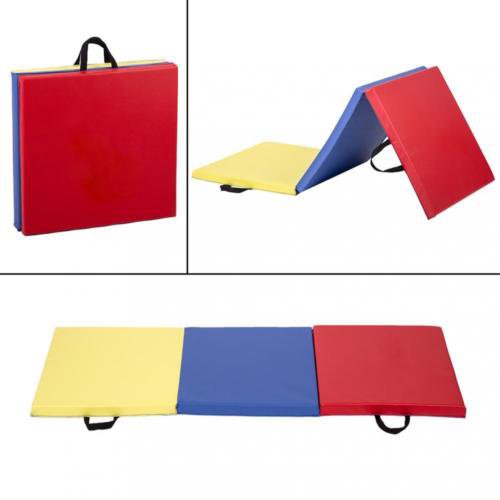 6' Folding Panel Gymnastics Mat Gym Fitness Exercise Mat GM63